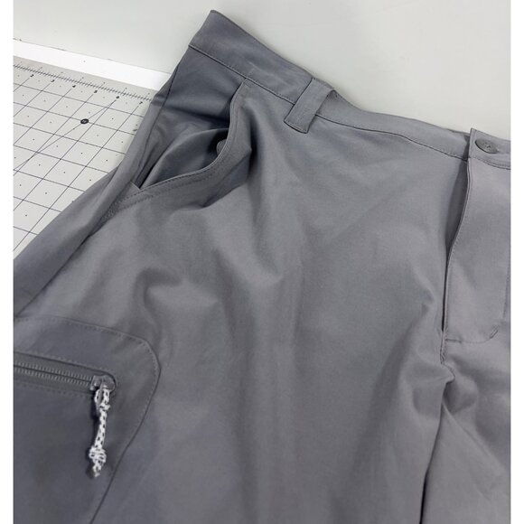 Columbia Men’s PFG Terminal Tackle Pants City Grey 38X34 Omni-Shade UPF 50+ - Picture 2 of 8